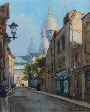 Rue à Montmartre