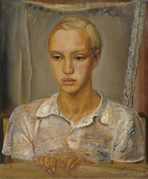 Portrait of the artist`s son, Kirill