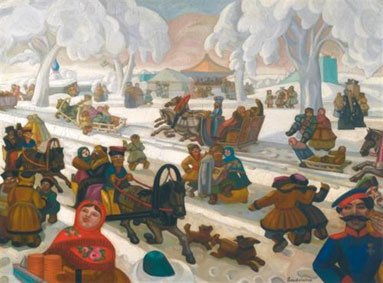 Russian winter carnival