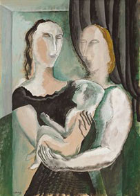 Deux femmes et un enfant 