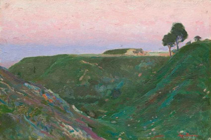 Landscape with trees