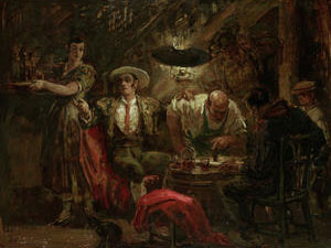 In the tavern