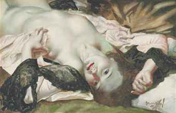 Reclining nude