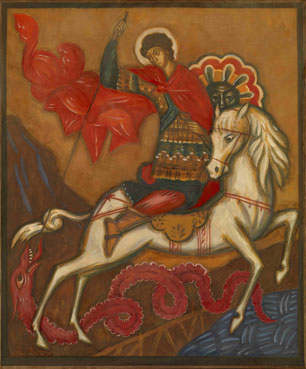 St. George and the dragon