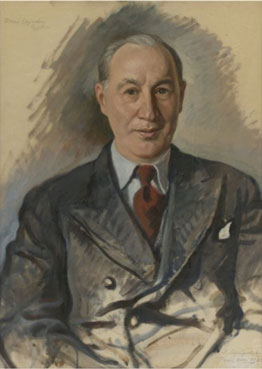 Portrait of the jewish philanthropist Issar Samoilovich Gurvich