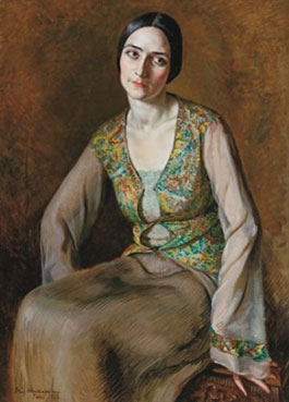Portrait of Olga Spesivtseva
