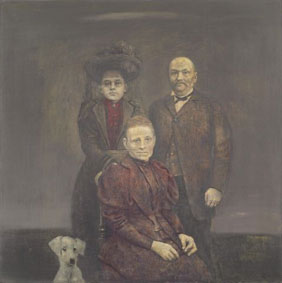 Famille au chien