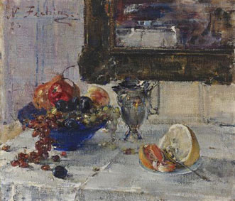 Still life with grapefruit