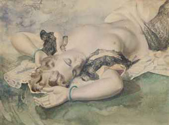 Reclining nude