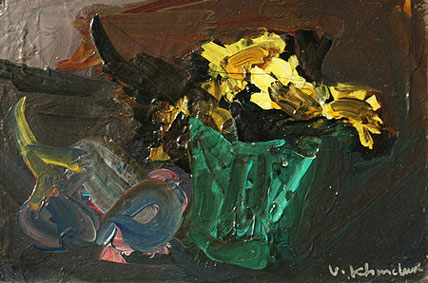 Still Life with Yellow Flowers