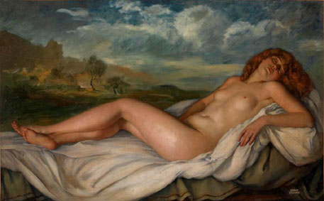 Reclining nude