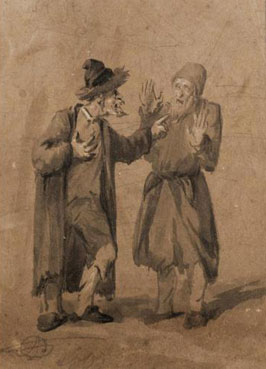 Two jews quarreling