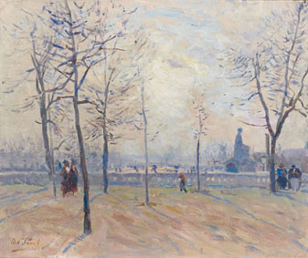 Vue du Jardin du Luxembourg