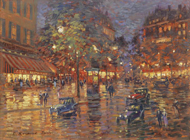 Paris after the rain