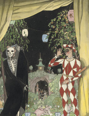 Harlequin and death