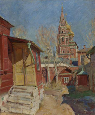 View of church, Moscow