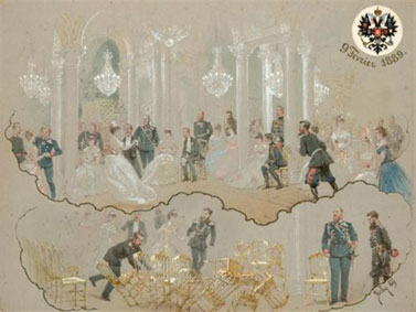 Alexander III at the Winter palace ball