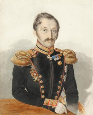 Portrait of general Daniel Alexandrovich Gershtentsveig