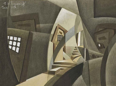 Cubist interior