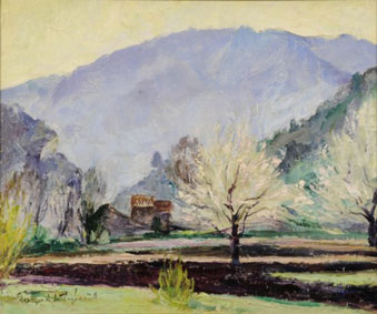 Paysage au printemps