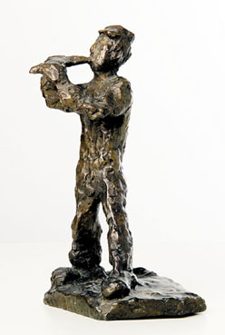 Boy with a flute