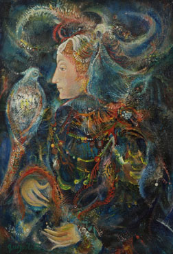 Woman with a Bird