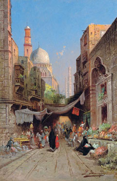 At the bazaar