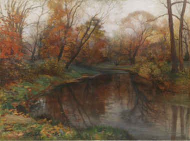 Autumn lake