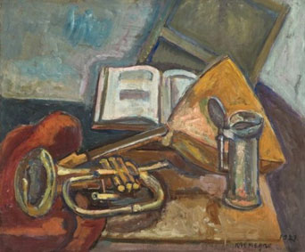 Nature morte aux instruments de musique