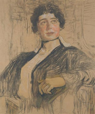 Portrait of Veronika Abegg-Werefkin