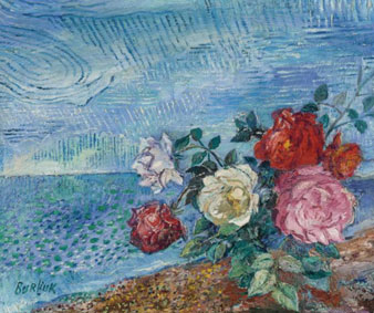 Roses by the sea