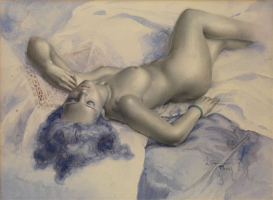 Reclining nude