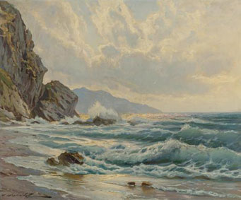 Coastal seascape