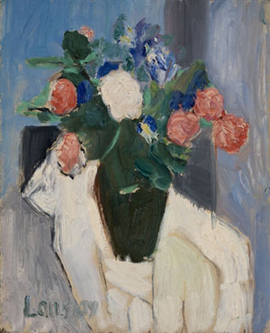 Vase with roses