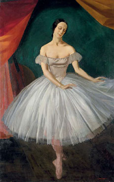 Portrait of madame Pavlova