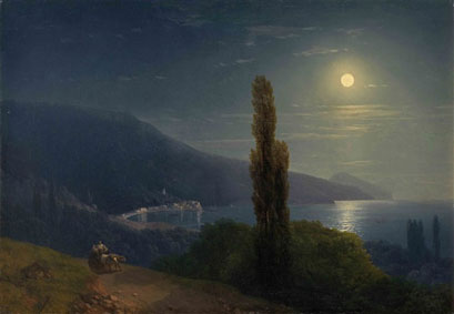 Moonlit night, Crimea
