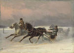 Galloping through the snow