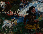 Woman with a goat