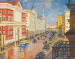 View of Moscow, near Mossovet