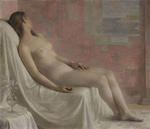 Resting nude