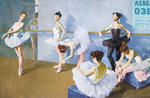 At the ballet class